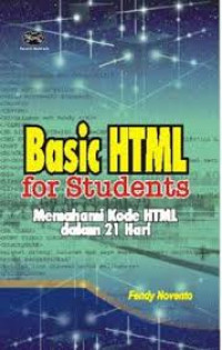 Basic HTML for students memahami  kode HTML dalam 21 hr