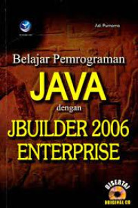 Belajar pemrograman java dengan jbuilder 2006 enterprise