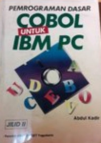 Pemrograman dasar COBOL untuk IBM PC JILID 2