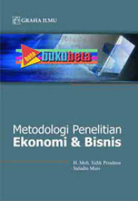 Metodologi penelitian penelitian Ekonomi dan bisnis