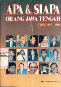 Apa dan siapa orang Jawa Tengah