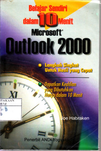 Belajar sendiri dalam 10 menit Microsoft Outlook 2000 langkah singkat untuk hasil yang cepat