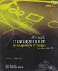 Manajemen strategis = Strategic management: KONSEP, edisi 10 BUKU-1