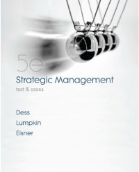 Starategic management text & cases