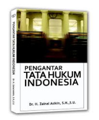 Pengantar tata hukum indonesia