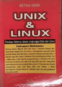 Unix dan linux panduan bekerja dalam lingkungan unix dan linux
