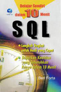 Image of Belajar Sendiri 10 Menit SQL