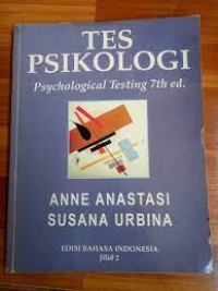 Tes psikologi edisi bahasa indonesia, JILID-2