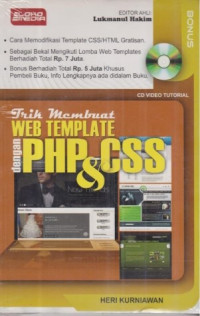 Trik membuat web templete dengan PHP & CSS + CD